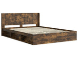 Bed Frame with Storage and Headboard 3 pcs Engineered Wood 3413849