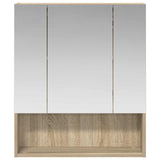 Bathroom Mirror Cabinet Sonoma Oak 60 x 14.5 x 70 cm 889185