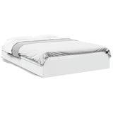 Bed Frame with Drawers without Mattress White 160x200 cm 3280643