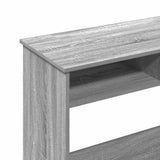Desk Grey Sonoma 80x40x75 cm Engineered Wood 860477