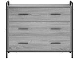 Sideboard Grey Sonoma 73 x 33 x 81 cm Engineered Wood 8013821