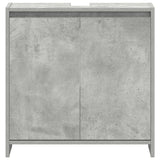 Bathroom Cabinet Concrete Grey 60x33x61 cm Engineered Wood 802646