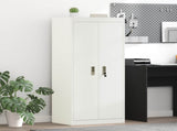 Storage Cabinet White 60 x 40 x 140 cm Steel 891741