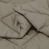 Full Year Duvet Light Grey 240 x 260 cm Microfiber 42025631