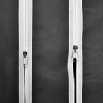 ZNTS Fabric Wardrobe with Compartments and Rods 45x150x176 cm Black 240495