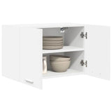 Hanging Cabinet 2 pcs White Engineered Wood 884163