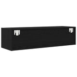 TV Cabinet Black oak 100 x 31 x 25.5 cm Engineered wood 861527