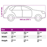 Car Cover for SUV Hail Protection Full M Grey and Silver 4008948