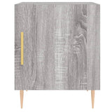 Bedside Cabinets 2 pcs Grey Sonoma 40x40x50 cm Engineered Wood 827545