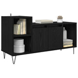 TV Cabinet Black Oak 100 x 35 x 55 cm Engineered Wood 882722