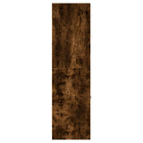 Apothecary Cabinet Smoked Oak 30x41x144.5 cm Engineered Wood 855173