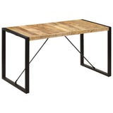 Dining Table 140x70x75 cm Solid Mango Wood 247420