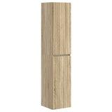 Bathroom Furniture Set 3 pcs Sonoma Oak 33 x 34.5 x 160 cm 3406085