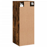 Wall Mounted Cabinet Smoked Oak 34.5x34x90 cm 828905