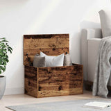 Storage Box Old Wood 60 x 35 x 35 cm Engineered Wood 868702