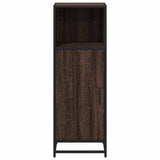 Bathroom Cabinet Brown Oak 35x37.5x100 cm Engineered Wood 849243