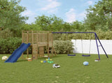 Outdoor Playset Pinewood Vacuum pressure treated Large Durable 3155932