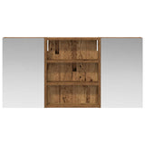 Bathroom Cabinet Set 3 pcs 100 x 10.5 x 50 cm Engineered wood 3403686
