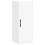 Highboard White 34.5x34x180 cm Engineered Wood 3198809