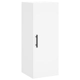 Highboard White 34.5x34x180 cm Engineered Wood 3198809