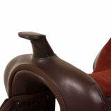 Western Horse Saddle Brown Genuine leather 17 inches 91349
