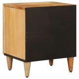 Bedside Cabinet Natural 40 x 33.5 x 46 cm Solid Mango Wood 4018256