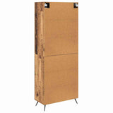 Highboard Cabinet with Shelf 2 pcs Old Wood Engineered Wood 3415617