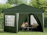 Pop-up Party Tent 195 x 195 x 245 cm Green Oxford Fabric 42019739