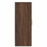 Shoe Cabinet Brown Oak 32x35x92 cm Engineered Wood 816019