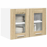 Hanging Cabinet with Storage 2 pcs Sonoma Oak 60 x 31 x 40 cm 884215