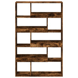 Bookcase Smoked Oak100x33x156.5 cm Engineered Wood 3309343