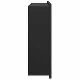 Shower Niche Black 45 x 30 x 9.5 cm Stainless Steel 42012669