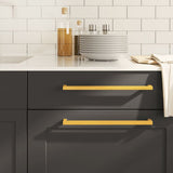 Cabinet Handles 10 pcs Gold 320 mm Stainless Steel 3203673
