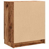 Shoe Cabinet Old Wood 59x35x70 cm Engineered Wood 856989