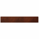Garden Cover Profile 10 pcs 100 x 5 x 15 cm Weathering Steel 8012947