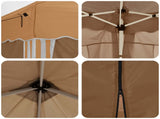Pop-up Party Tent 575 x 288 x 245 cm Beige 42019804