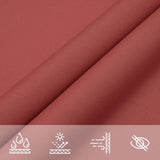 Sunshade Sail Oxford Fabric Square 5x5 m Terracotta 135361