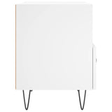 ZNTS Bedside Cabinets 2 pcs White 40x35x47.5 cm Engineered Wood 827421