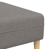 Sofa with Cushion 3 pcs Taupe Fabric 3335167