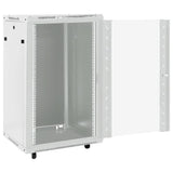 Network Cabinet with Storage Grey 600 x 600 x 1000 mm Steel 30267