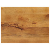 Table Top 90x60x2.5 cm Rectangular Solid Wood Mango 371599
