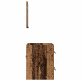 Bathroom Furniture Set with Drawer Brown 41 x 38.5 x 48 cm 875692