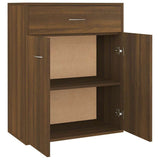 Sideboard Brown Oak 60x30x75 cm Engineered Wood 815377