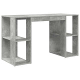 Desk Concrete Grey 130 x 50.5 x 75 cm Engineered Wood 869501