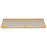 Stair Mats 15 pcs 65x21x4 cm Beige Rectangular Edge 134577