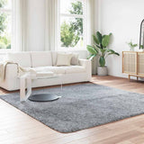 Shaggy Rug High Pile NAVARRA Light Grey 240x240 cm Polyester 4102890