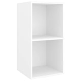 Wall-mounted TV Cabinets 2 pcs White Engineered Wood 3079844