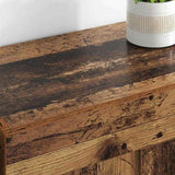 Wall-mounted Cabinet 2 pcs Old Wood 69.5 x 34 x 90 cm 3402689
