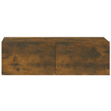 4 Piece TV Cabinet Set Smoked Oak Engineered Wood 3114331
