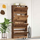 Shoe Cabinet Old wood 80 x 21 x 163.5 cm Engineered wood 3334025